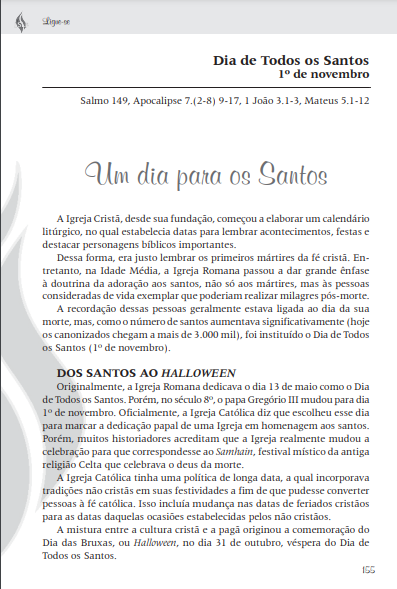 Dia de Todos os Santos (Ligue-se 14) 
