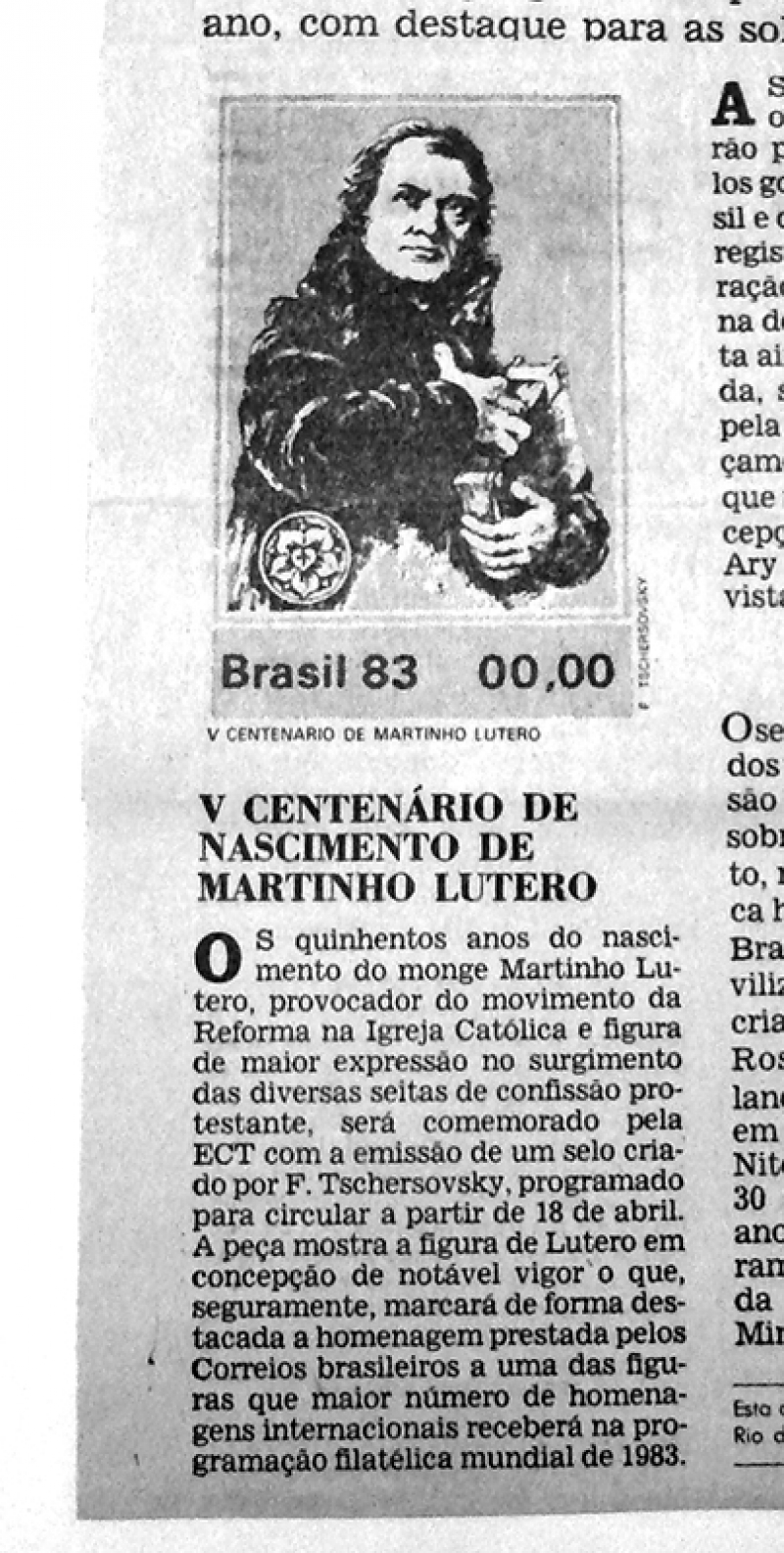 Jornal do Brasil de 1983