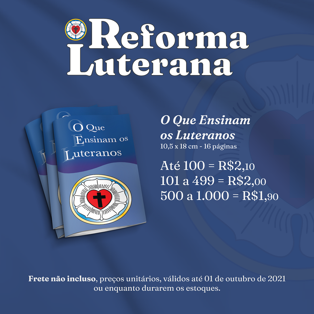 Materiais da Hora Luterana para a Reforma Luterana 2021