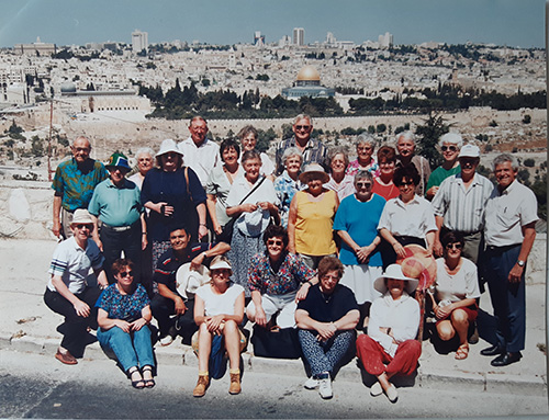 Luteranos de Johannesburg em Jerusalém