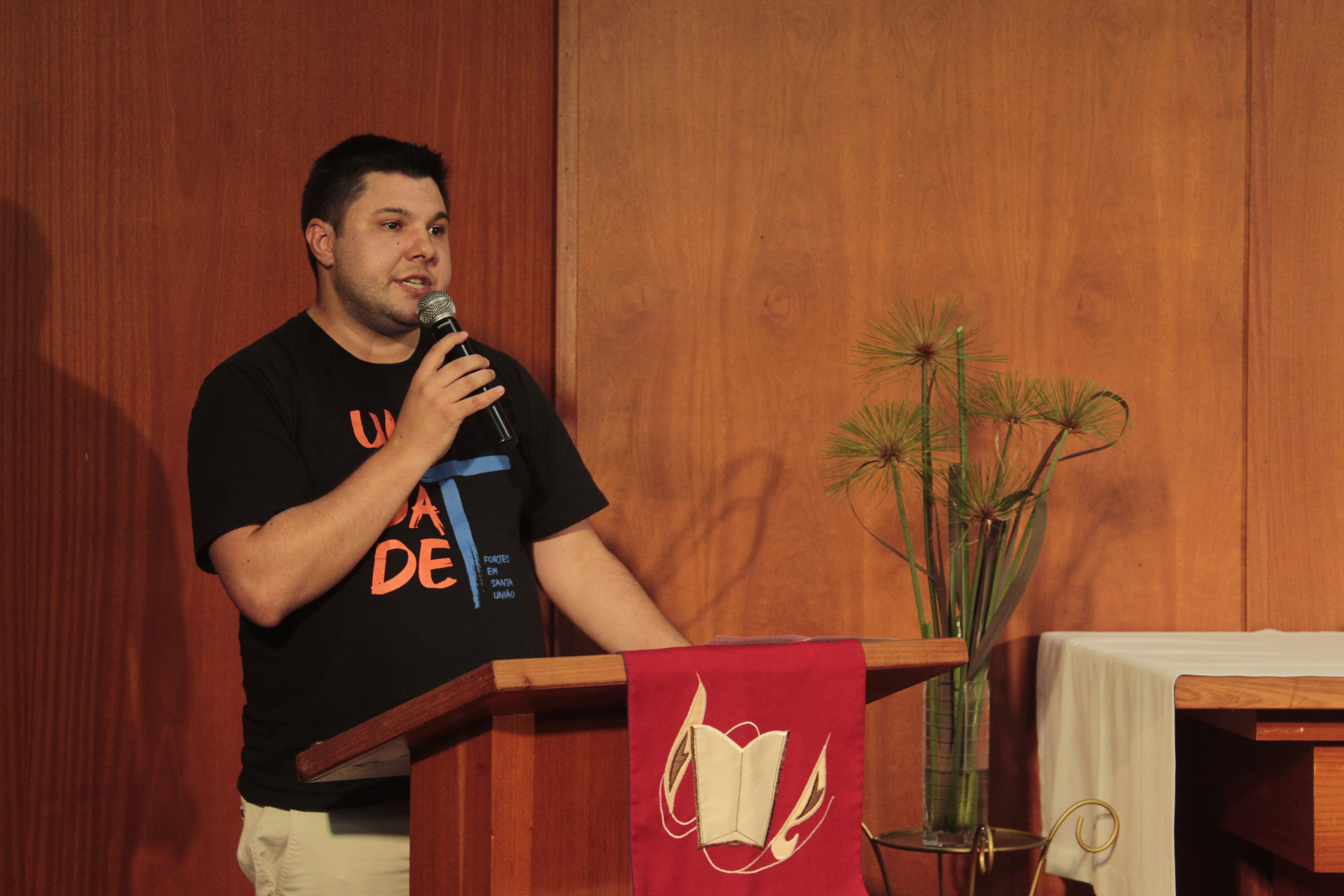 Novo conselheiro da JELB, Rev. Felipe Euzebio