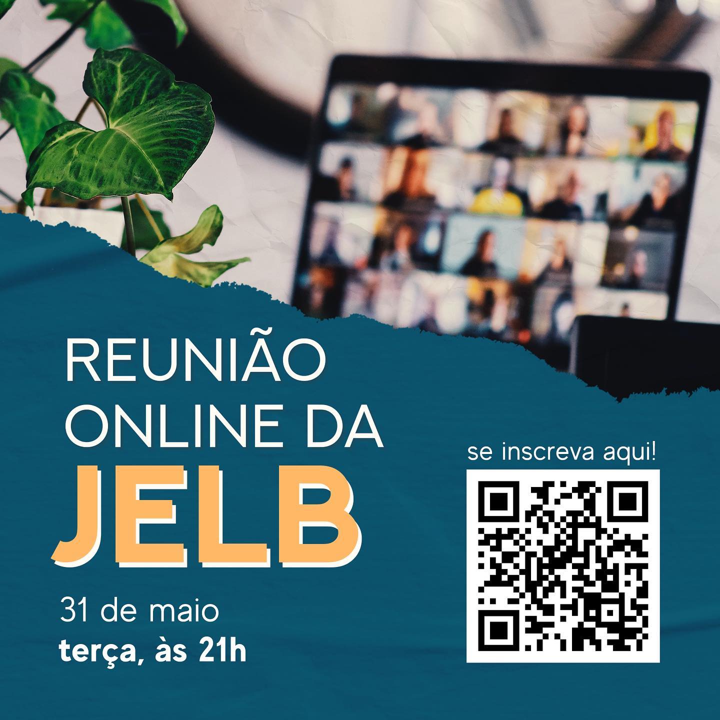 Reunião on-line da JELB