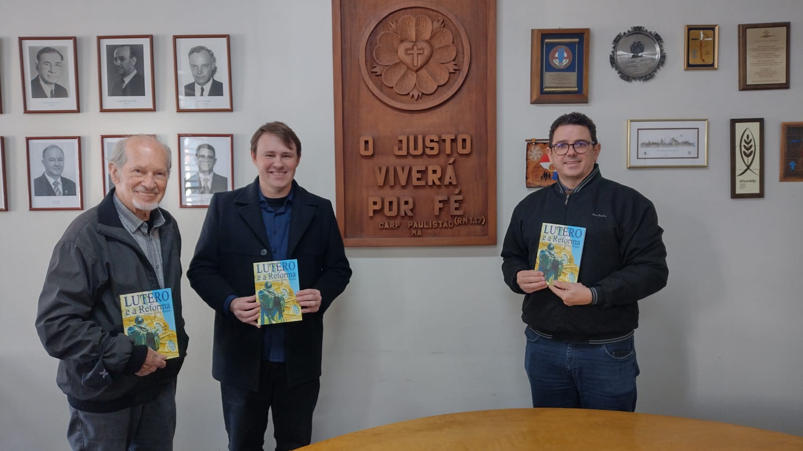 Felipe Kuhn Braun lança novo livro sobre Lutero