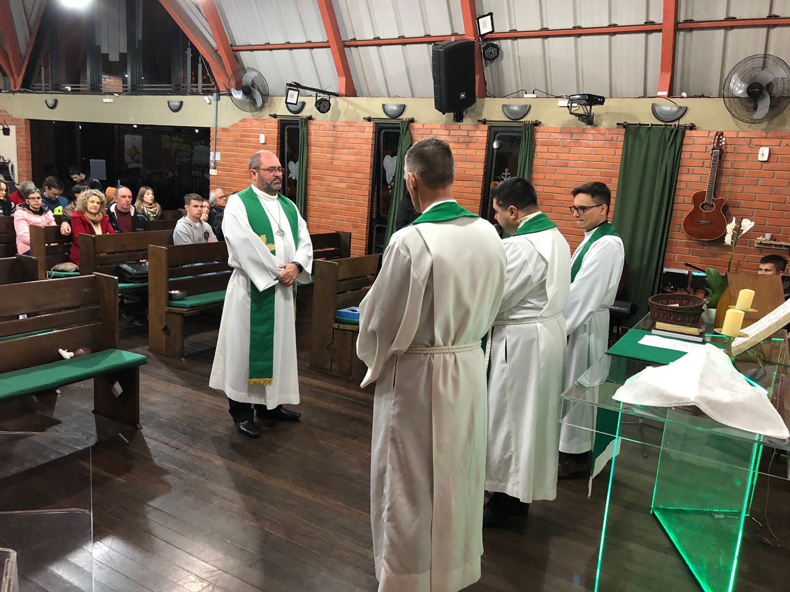 Desinstalação do pastor Ronaldo Hasse em Canoas, RS